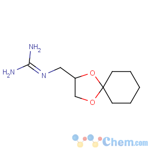 CAS No:40580-59-4 2-(1,4-dioxaspiro[4.5]decan-3-ylmethyl)guanidine