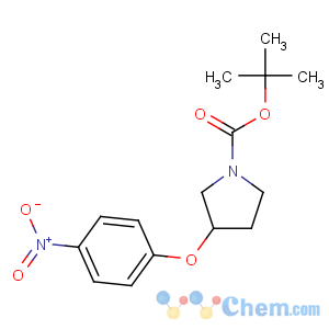 CAS No:405887-36-7 tert-butyl 3-(4-nitrophenoxy)pyrrolidine-1-carboxylate