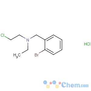 CAS No:40616-75-9 N-[(2-bromophenyl)methyl]-2-chloro-N-ethylethanamine