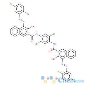 CAS No:40618-31-3 N,N’-(2,5-dichloro-1,4-phenylene)bis[4-[(2,5-dichlorophenyl)azo]-3-hydroxynaphthalene-2-carboxamide]