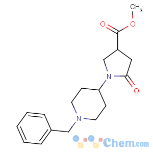 CAS No:40632-23-3 methyl 1-(1-benzylpiperidin-4-yl)-5-oxopyrrolidine-3-carboxylate