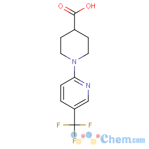 CAS No:406476-31-1 1-[5-(trifluoromethyl)pyridin-2-yl]piperidine-4-carboxylic acid