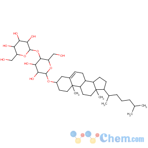 CAS No:40653-09-6 b-D-Glucopyranoside, (3b)-cholest-5-en-3-yl 4-O-a-D-glucopyranosyl- (9CI)