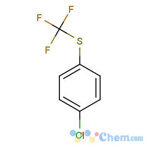 CAS No:407-16-9 1-chloro-4-(trifluoromethylsulfanyl)benzene
