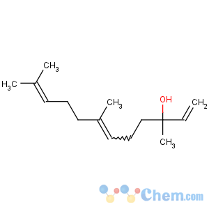 CAS No:40716-66-3 (6E)-3,7,11-trimethyldodeca-1,6,10-trien-3-ol