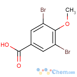 CAS No:4073-35-2 3,5-dibromo-4-methoxybenzoic acid