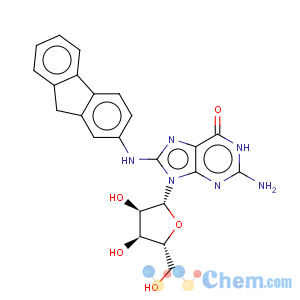 CAS No:40762-21-8 Guanosine,8-(2-amino-9H-fluoren-9-yl)- (9CI)