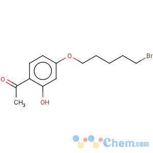 CAS No:40785-72-6 Ethanone,1-[4-[(5-bromopentyl)oxy]-2-hydroxyphenyl]-