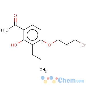CAS No:40786-20-7 Ethanone,1-[4-(3-bromopropoxy)-2-hydroxy-3-propylphenyl]-