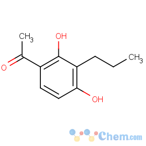 CAS No:40786-69-4 1-(2,4-dihydroxy-3-propylphenyl)ethanone