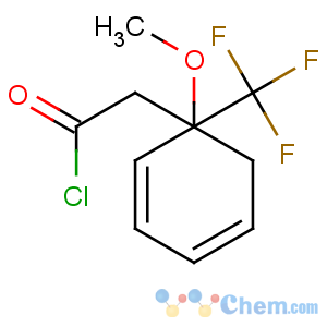 CAS No:40793-68-8 Benzeneacetyl chloride,a-methoxy-a-(trifluoromethyl)-