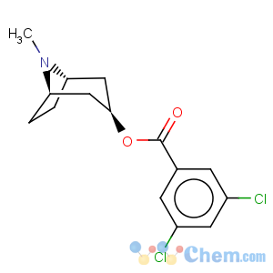 CAS No:40796-97-2 Benzoic acid,3,5-dichloro-, (3-endo)-8-methyl-8-azabicyclo[3.2.1]oct-3-yl ester