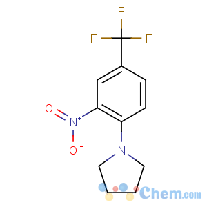 CAS No:40832-82-4 1-[2-nitro-4-(trifluoromethyl)phenyl]pyrrolidine