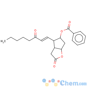 CAS No:40834-86-4 5-Benzoyloxy-3,3a,4,5,6,6a-hexahydro-4-(3-oxo-1-octenyl)-2H-cyclopenta[b]furan-2-one