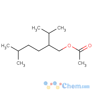 CAS No:40853-55-2 (5-methyl-2-propan-2-ylhexyl) acetate