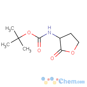 CAS No:40856-59-5 tert-butyl N-[(3S)-2-oxooxolan-3-yl]carbamate