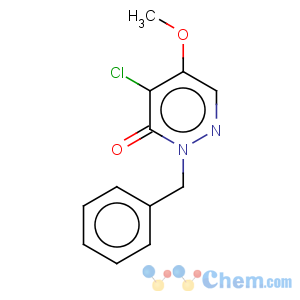 CAS No:40890-47-9 2-BENZYL-4-CHLORO-5-METHOXY-3(2H)-PYRIDAZINONE