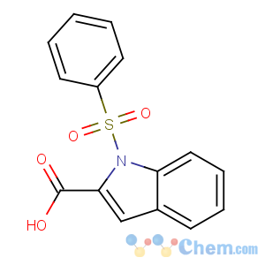 CAS No:40899-93-2 1-(benzenesulfonyl)indole-2-carboxylic acid
