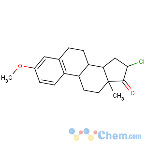 CAS No:4091-75-2 Estra-1,3,5(10)-trien-17-one,16-chloro-3-methoxy-, (16a)-