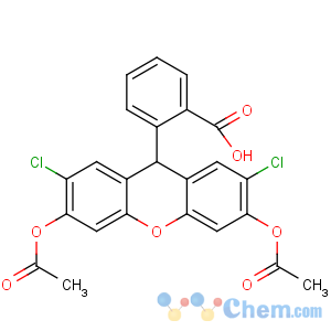 CAS No:4091-99-0 2-(3,6-diacetyloxy-2,7-dichloro-9H-xanthen-9-yl)benzoic acid