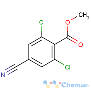 CAS No:409127-32-8 methyl 2,6-dichloro-4-cyanobenzoate