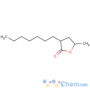 CAS No:40923-64-6 3-heptyl-5-methyloxolan-2-one