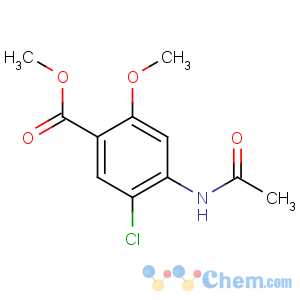 CAS No:4093-31-6 methyl 4-acetamido-5-chloro-2-methoxybenzoate