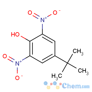 CAS No:4097-49-8 4-tert-butyl-2,6-dinitrophenol