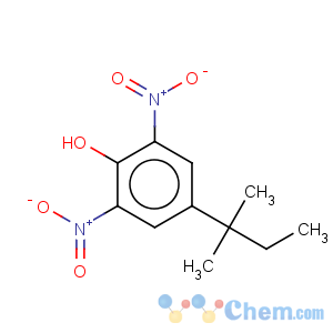 CAS No:4097-50-1 Phenol,4-(1,1-dimethylpropyl)-2,6-dinitro-