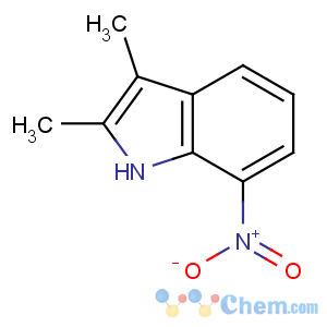 CAS No:41018-86-4 2,3-dimethyl-7-nitro-1H-indole