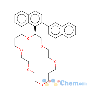 CAS No:41024-92-4 Dinaphtho[2,1-q:1',2'-s][1,4,7,10,13,16]hexaoxacycloeicosin,4,5,7,8,10,11,13,14,16,17-decahydro-, (24bS)- (9CI)