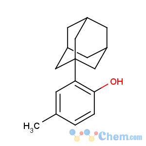 CAS No:41031-50-9 2-(1-adamantyl)-4-methylphenol