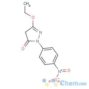 CAS No:4105-90-2 5-ethoxy-2-(4-nitrophenyl)-4H-pyrazol-3-one