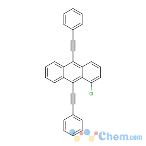 CAS No:41105-35-5 1-chloro-9,10-bis(2-phenylethynyl)anthracene