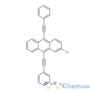 CAS No:41105-36-6 2-chloro-9,10-bis(2-phenylethynyl)anthracene