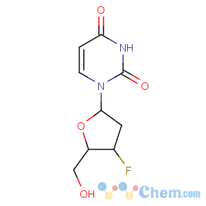 CAS No:41107-56-6 1-[(2R,4S,5R)-4-fluoro-5-(hydroxymethyl)oxolan-2-yl]pyrimidine-2,4-dione