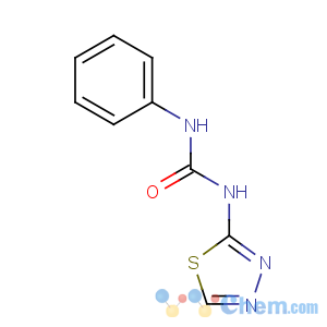 CAS No:41118-83-6 1-phenyl-3-(1,3,4-thiadiazol-2-yl)urea