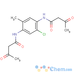 CAS No:41131-65-1 N-[5-chloro-2-methyl-4-(3-oxobutanoylamino)phenyl]-3-oxobutanamide