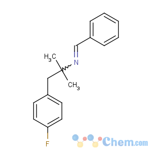 CAS No:4116-06-7 N-[1-(4-fluorophenyl)-2-methylpropan-2-yl]-1-phenylmethanimine