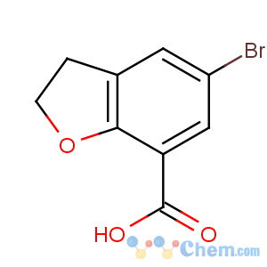 CAS No:41177-72-4 5-bromo-2,3-dihydro-1-benzofuran-7-carboxylic acid