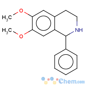 CAS No:4118-36-9 Isoquinoline,1,2,3,4-tetrahydro-6,7-dimethoxy-1-phenyl-