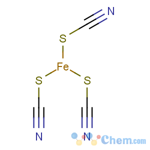 CAS No:4119-52-2 Thiocyanic acid,iron(3+) salt (8CI,9CI)