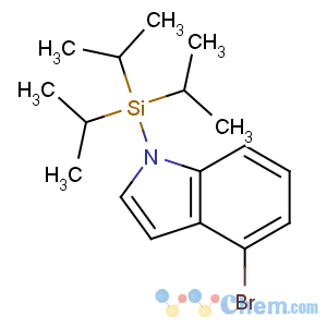 CAS No:412048-44-3 (4-bromoindol-1-yl)-tri(propan-2-yl)silane