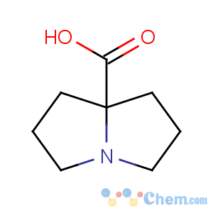 CAS No:412283-63-7 1,2,3,5,6,7-hexahydropyrrolizine-8-carboxylic acid