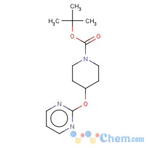 CAS No:412293-91-5 1-Piperidinecarboxylicacid, 4-(2-pyrimidinyloxy)-, 1,1-dimethylethyl ester