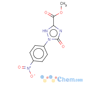 CAS No:412314-66-0 methyl2,5-dihydro-1-(4-nitrophenyl)-5-oxo-1h-1,2,4-triazole-3-carboxylate