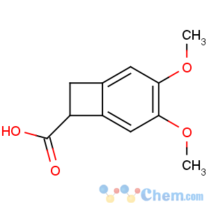 CAS No:41234-23-5 3,4-dimethoxybicyclo[4.2.0]octa-1,3,5-triene-7-carboxylic acid