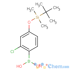 CAS No:412343-21-6 [4-[tert-butyl(dimethyl)silyl]oxy-2-chlorophenyl]boronic acid