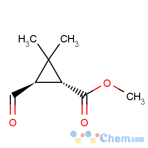 CAS No:41301-44-4 Cyclopropanecarboxylicacid, 3-formyl-2,2-dimethyl-, methyl ester, (1R,3R)-rel-