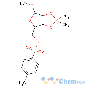 CAS No:4137-56-8 (4-methoxy-2,2-dimethyl-3a,4,6,6a-tetrahydrofuro[3,4-d][1,<br />3]dioxol-6-yl)methyl 4-methylbenzenesulfonate